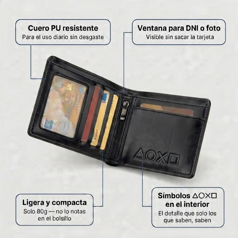 Memory Card Wallet — Edición Consola 00´s