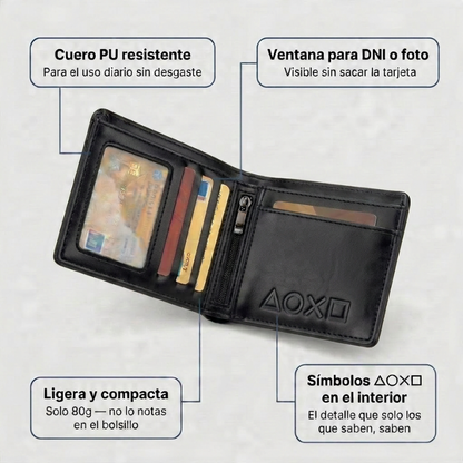 Memory Card Wallet — Edición Consola 00´s